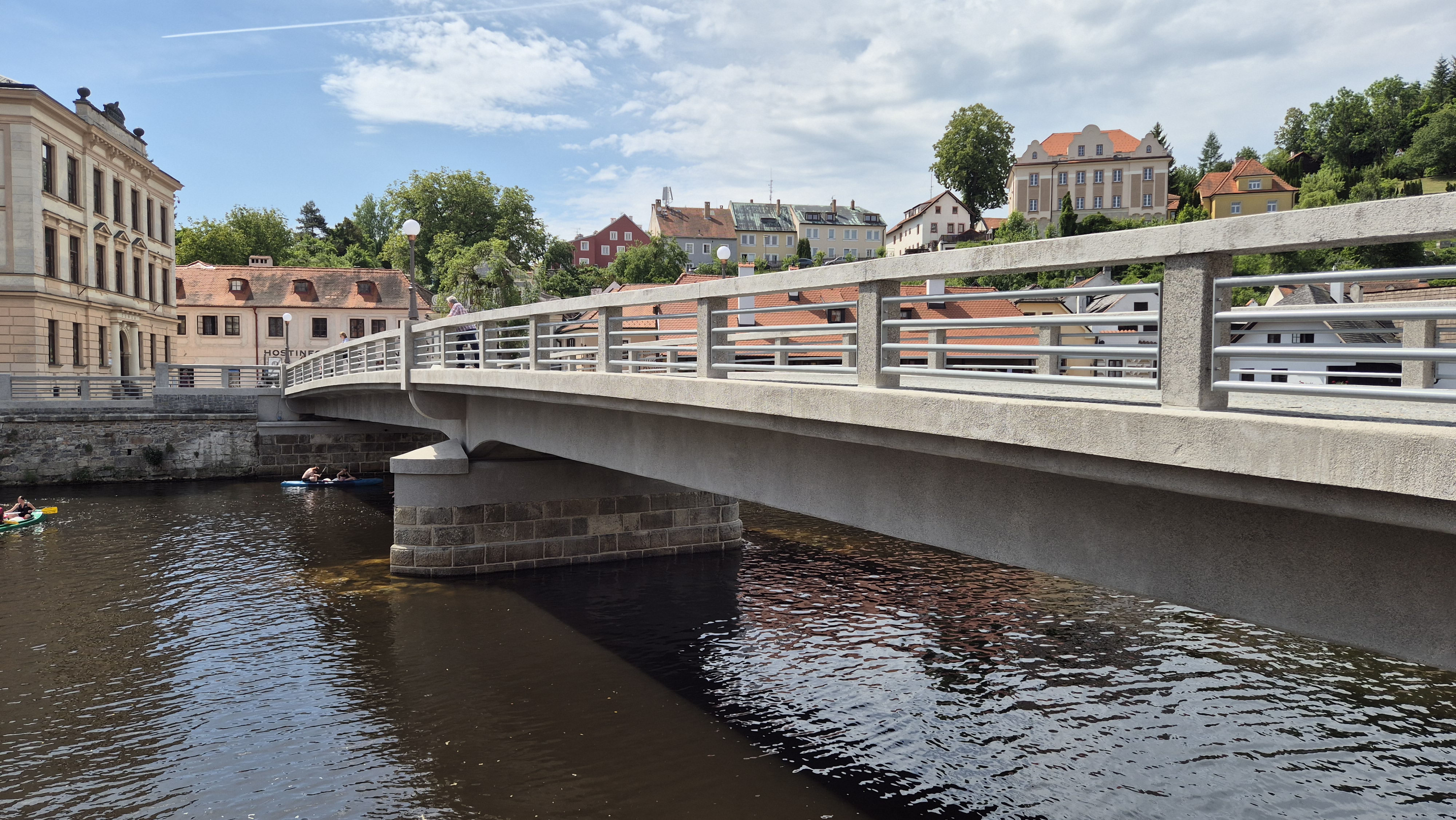 Mostu dr. Edvarda Beneše v Českém Krumlově
